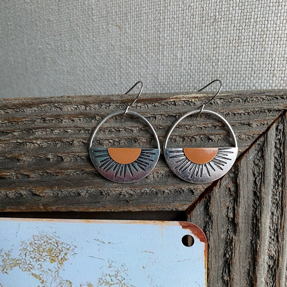 Sunset earrings